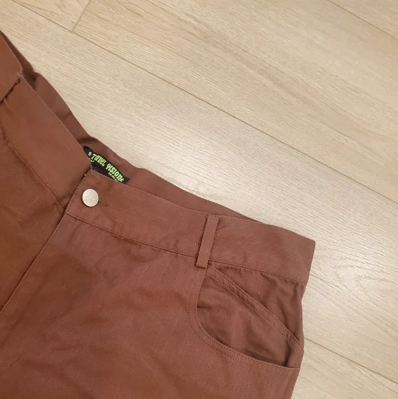 Tunnel Vision XXL Brown Pants - Picture 3 of 6